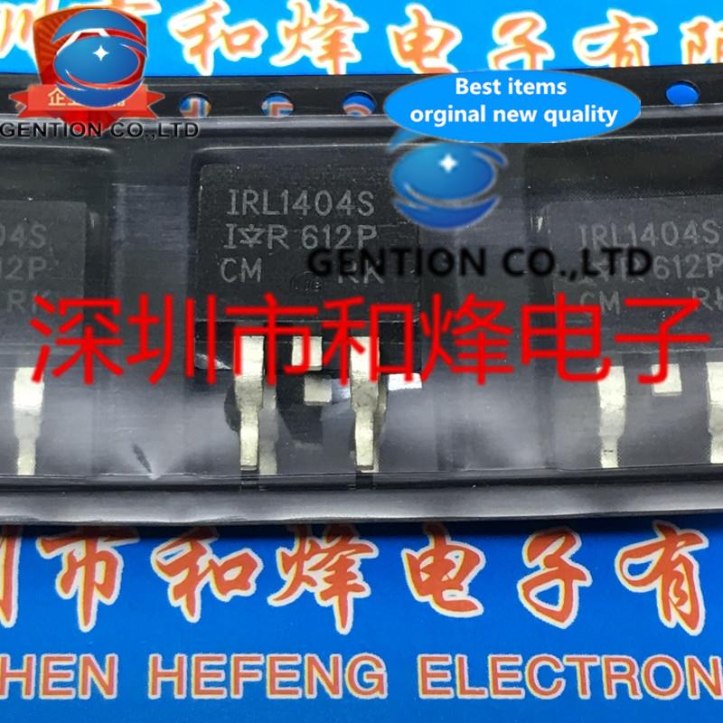 10PCS L1404S IRL1404S TO-263 40V 160A in stock 100% new and original