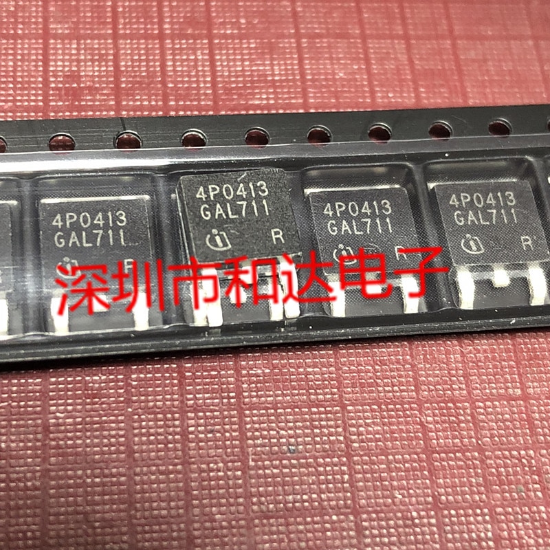 10pcs orginal new 4P0413 IPD50P04P4-13 TO-252 -40V -50A