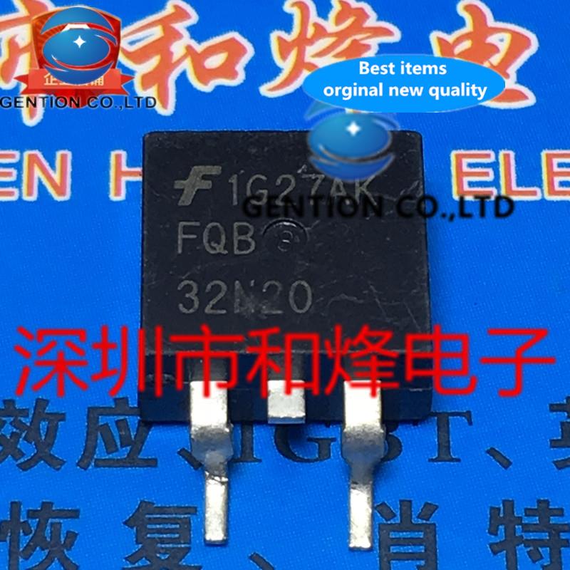 10PCS FQB32N20 TO-263 28A 200V in stock 100% new and original