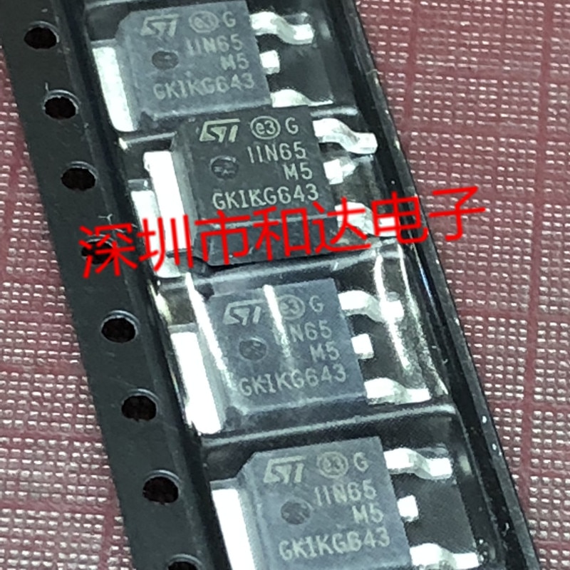 10pcs orginal new 11N65M5 STD11N65M5 TO-252 710V 9A
