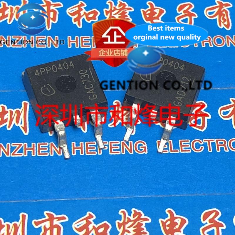 10PCS 4PP0404 IPB120P04P4-04 TO-263 -40V 120A in stock 100% new and original