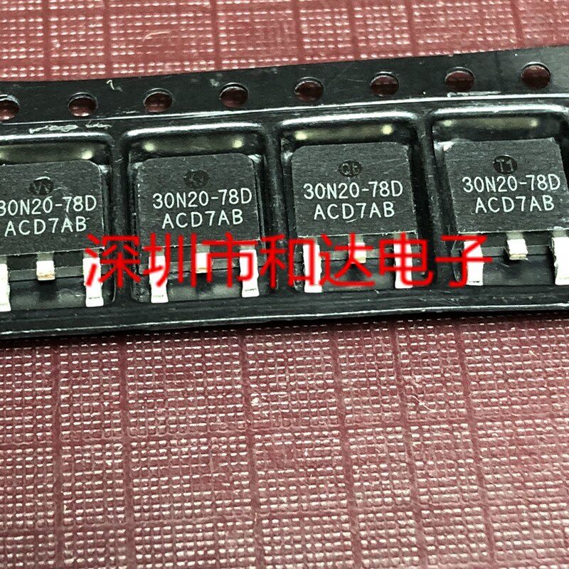 10pcs orginal new 30N20-78D AM30N20-78D SMD TO-252 200V 21A