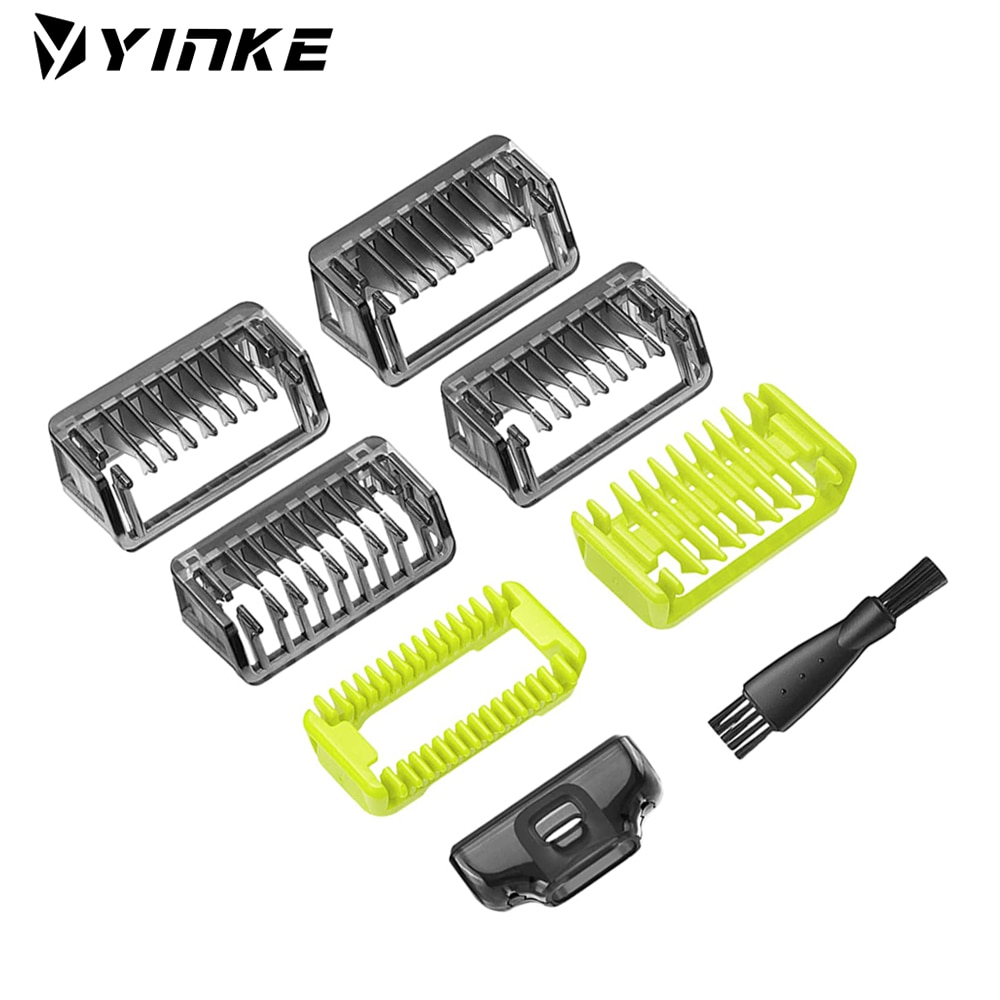 YINKE Guide Comb Guards for Philips One Blade QP2520 QP2530 QP2620 QP2630 QP6510 QP6520 Face Hair Clippers Beard Trimmer