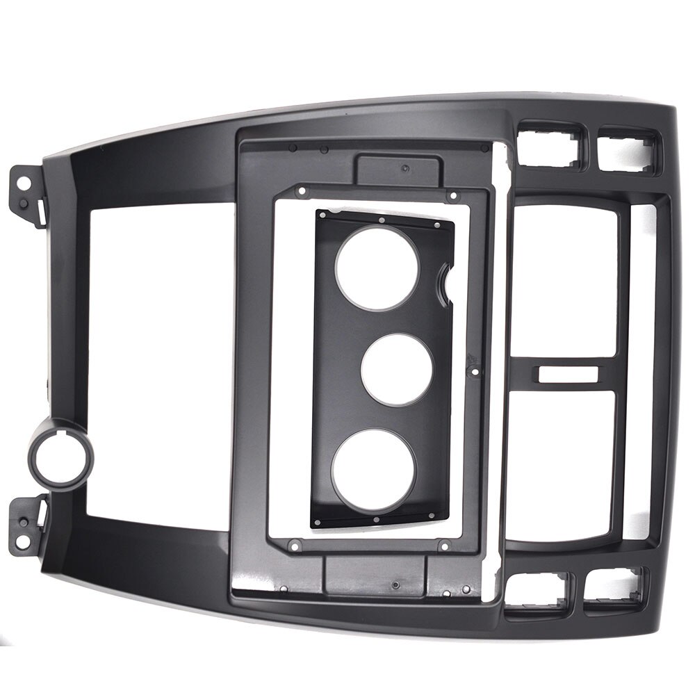 BYNCG 2 Din Car DVD Frame Audio Fitting Adaptor Dash Trim Kits Facia Panel 10.1" For HYUNDAI TUCSON 2006-2013 2 Din Radio P