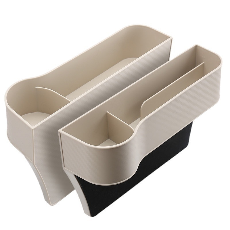Car Seat Side Storage Box Universal Seat Gap Storage Box Multifunctional Organizer Side Mobile Phone Card Pock