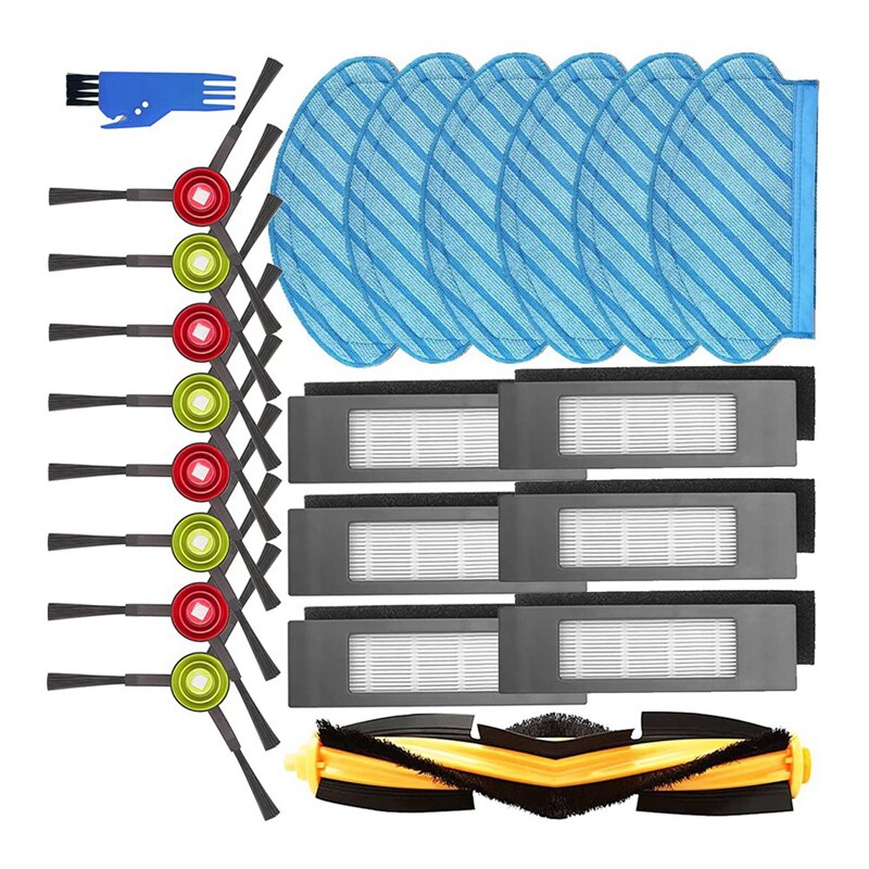 Replacement Parts Roller Brush Side Brushes Hepa Filters For Ecovacs Deebot OZMO 920 950 Vacuum Cleaner Accessories