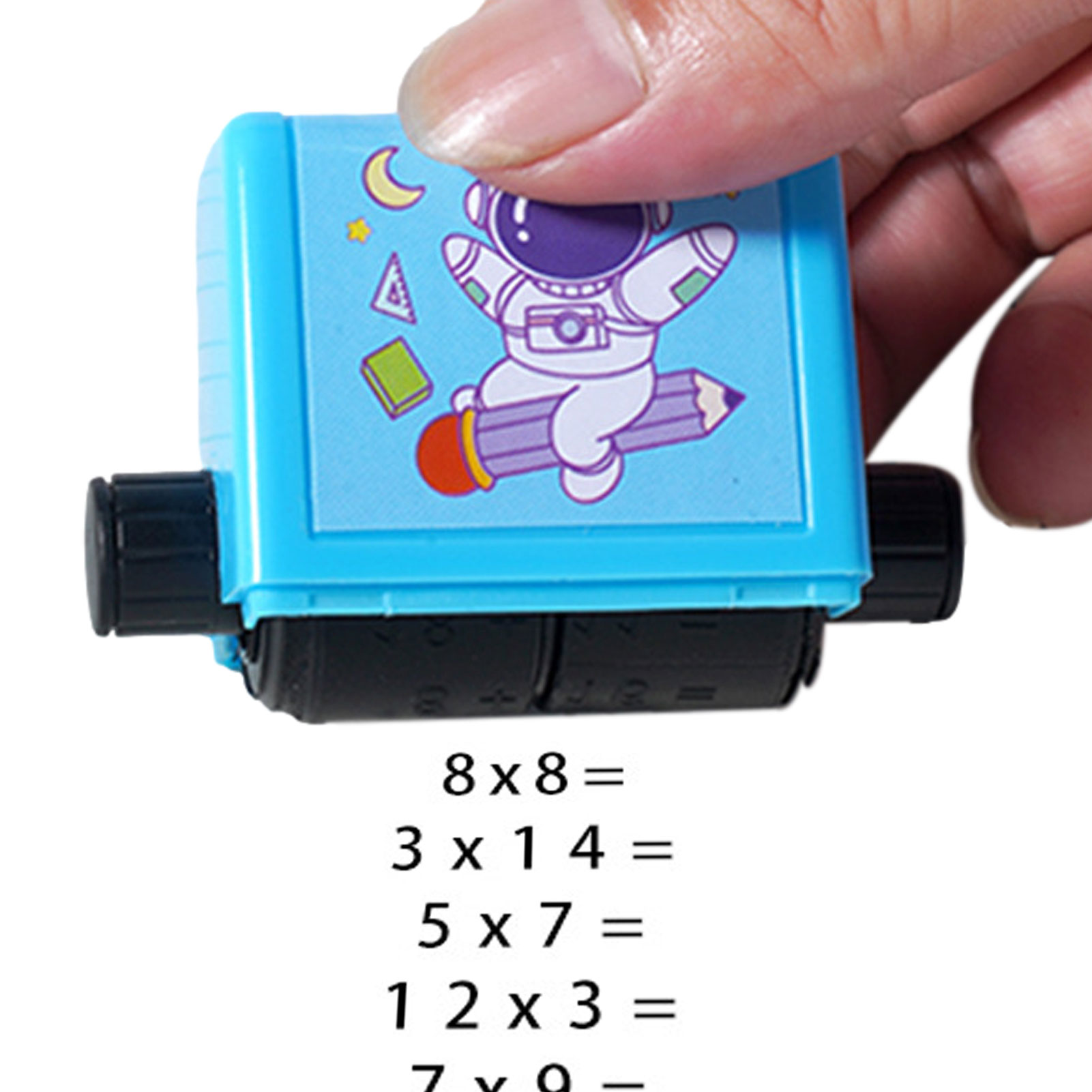 Digital Stamp Reusable Seal Artifact Roller Stamp Cultivate Logical Thinking For Kids Home School Supplies Addition Subtraction