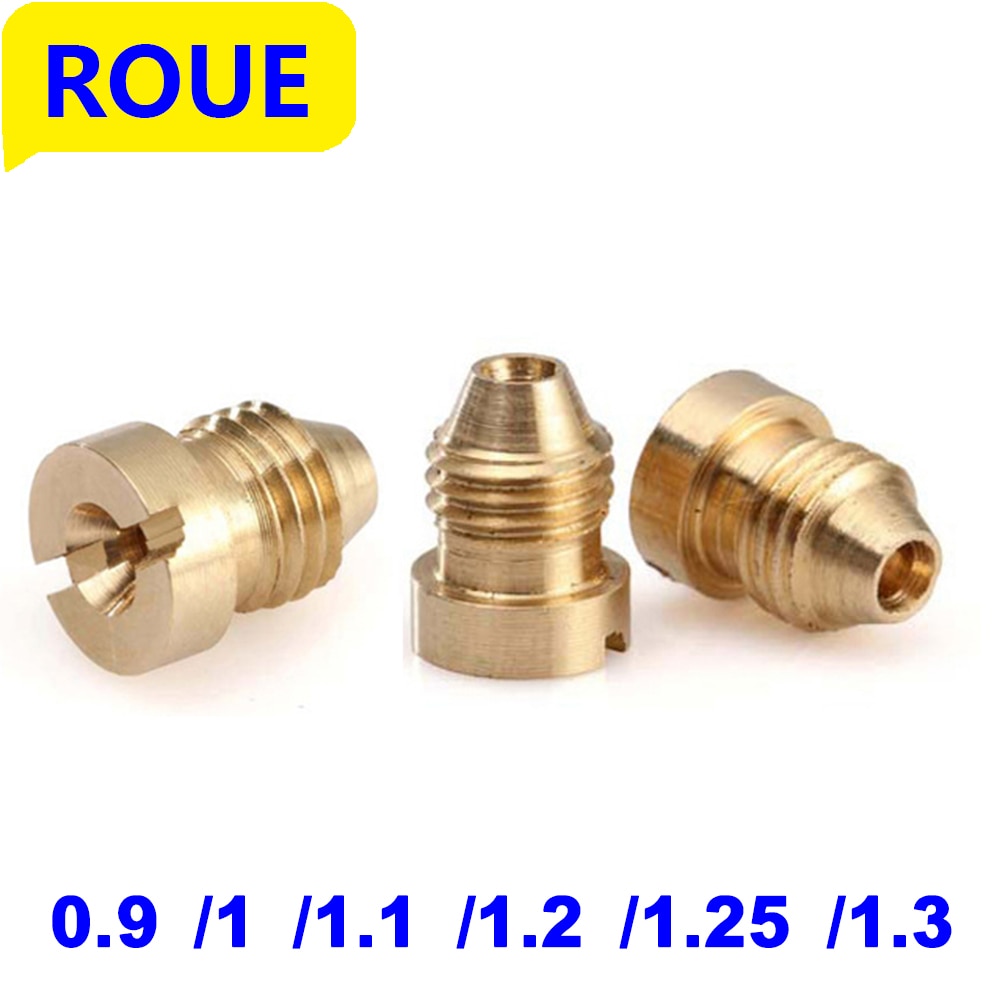 Snow Foam Cannon Orifice Nozzle Tips Thread Foam Orifice Nozzle High Pressure Foam Spray Gun Brass Replacement Nozzle Head