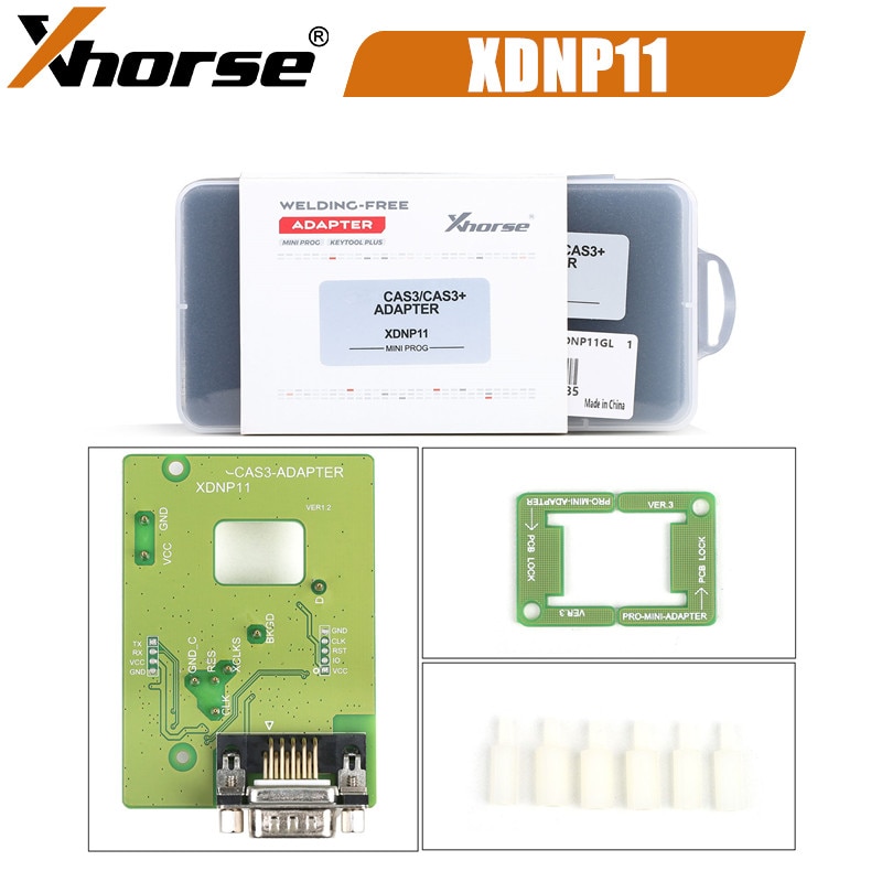 XHORSE XDNP11GL for BMW CAS3/CAS3+ Solder Free Adapter for Mini Prog, VVDI Prog and VVDI Key Tool Plus