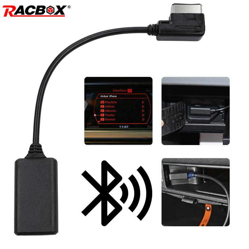 AMI MMI Bluetooth 5.0 Music 3G Interface AUX Audio Cable Adapter For Audi After 2010 A5 A6 A8 Q3 Q7RS4 A8L A4L iPhone iPod iPad