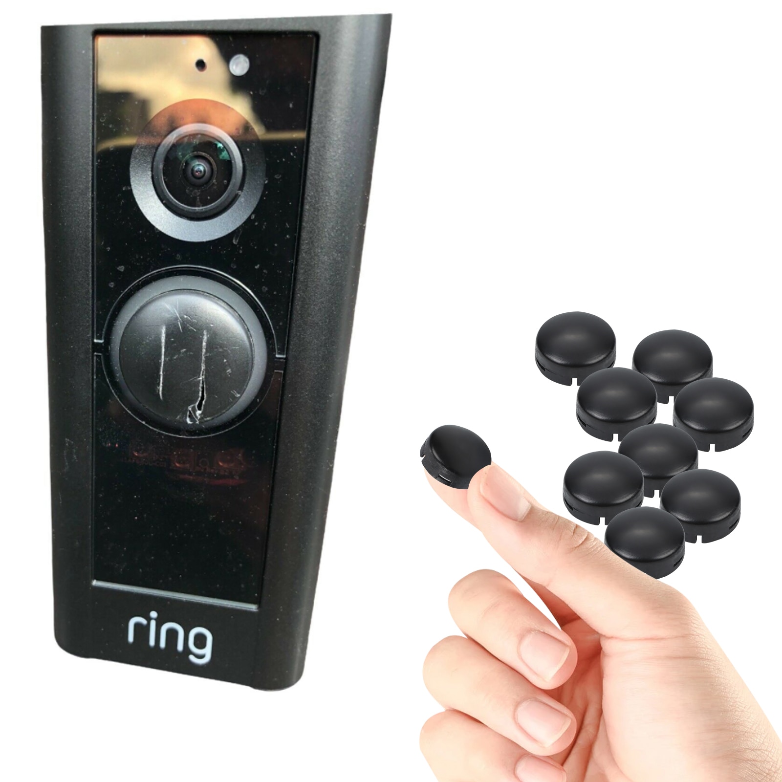 Replacement Button For RING Doorbell Pro Fix Your Broken Cracked Button