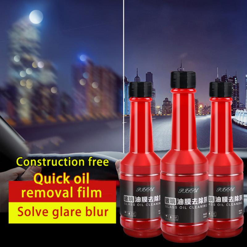 150ML Front Windshield Cleaning Remove Oil Film Net Cleaning Agent Car Wiper Glass Oil Film Remover Car Glass Oil Film Remover
