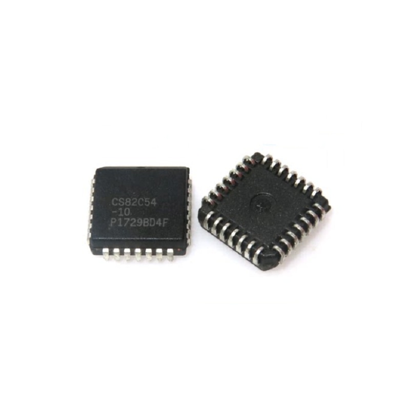 2PCS CS82C54-10 PLCC Brand new original