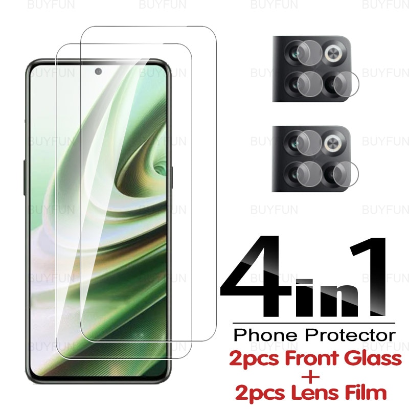 4in1 HD Screen Protector For OnePlus 10T 10 T 6.7inch Tempered Glass For OnePlus One Plus Onepkus 1+10T Camera Lens Safety Film