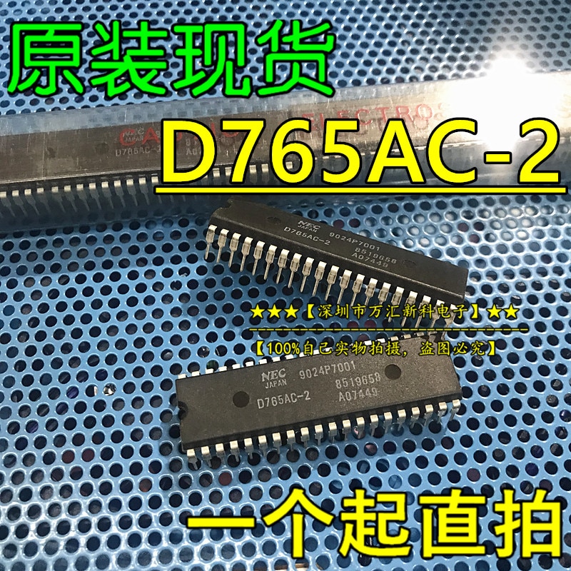 10pcs orginal new D765AC-2 UPD765AC-2 DIP-40,