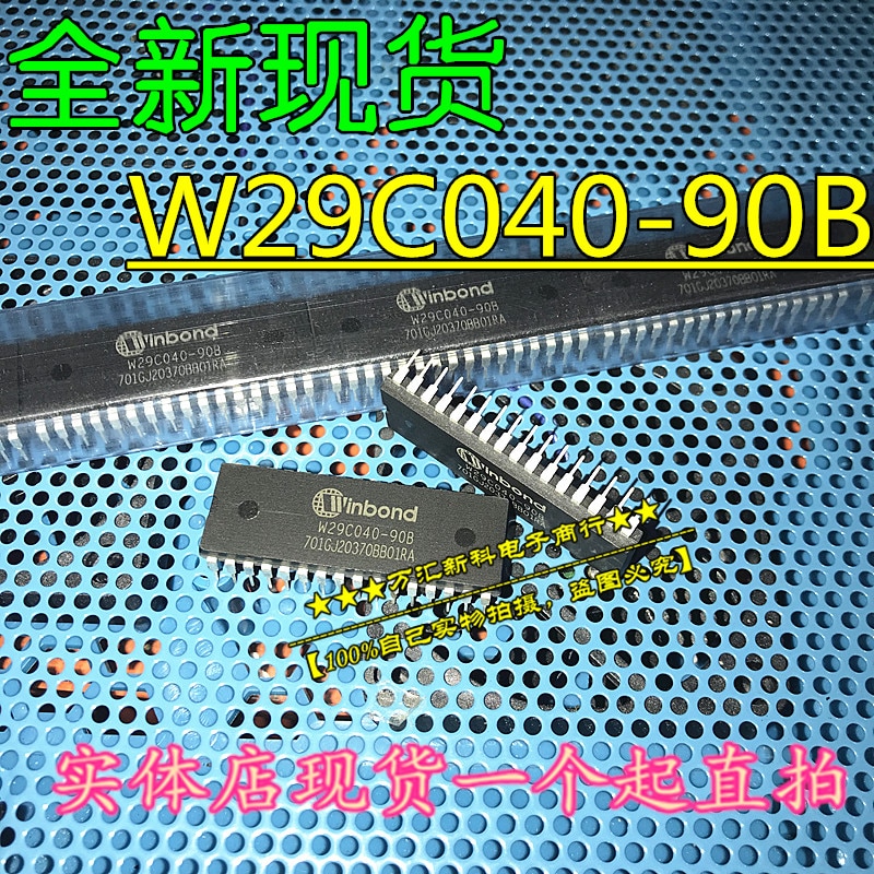 10pcs orginal new W29C040-90B W29C040-90 DIP-32 memory chip