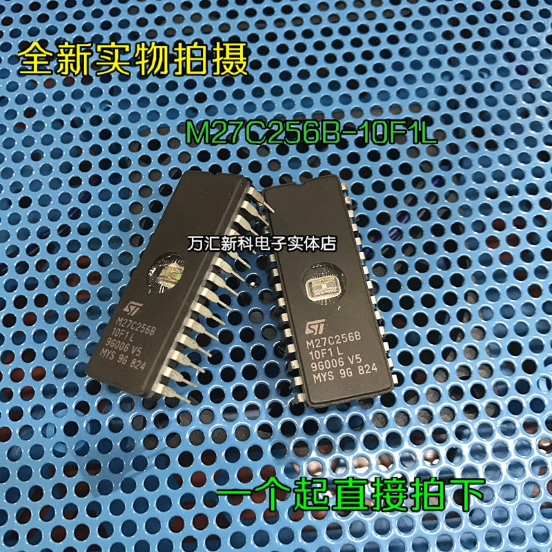 10pcs orginal new M27C256B-10F1L M27C256 CDIP-28