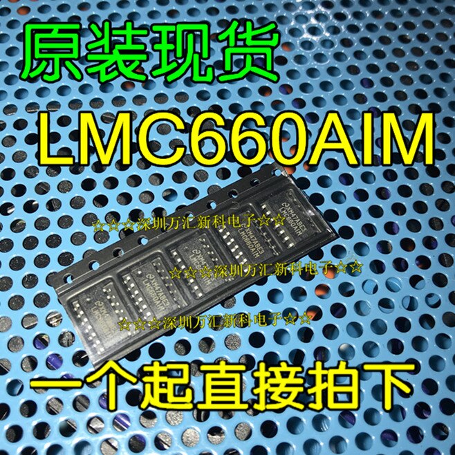 10pcs orginal new LMC660AIM LMC660 Operational Amplifier SOP-14