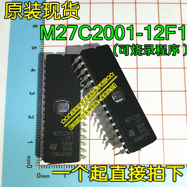 10pcs orginal new M27C2001-12F1 M27C2001-10F1 ceramic with window memory CDIP-32