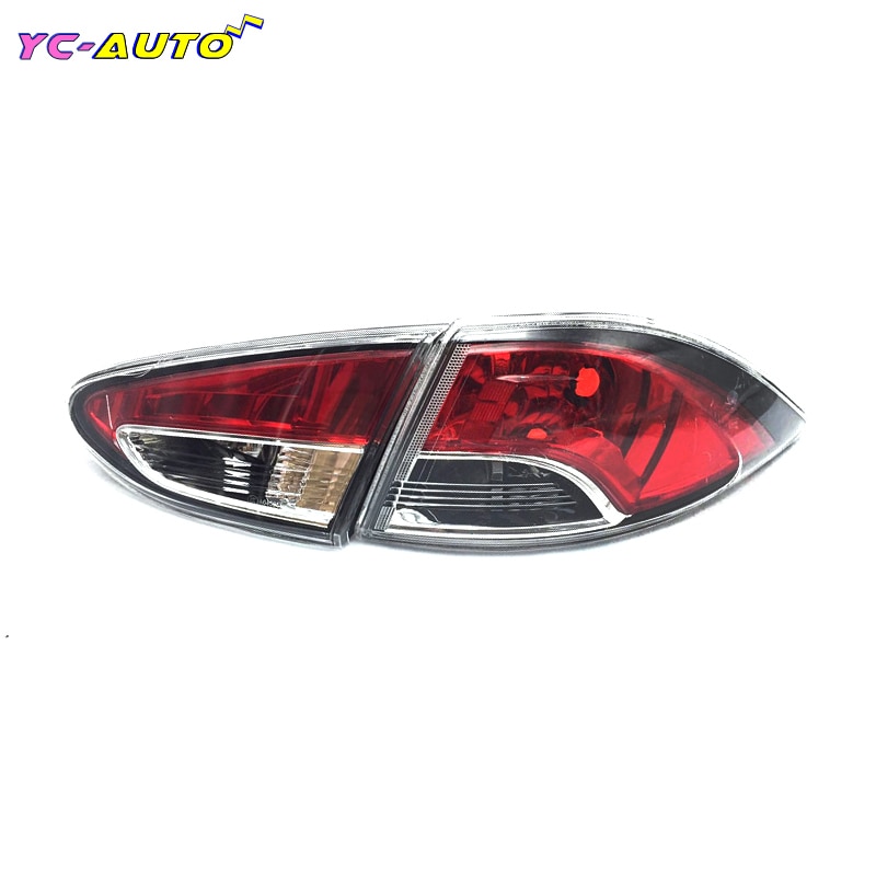 Car Rear Bumper Tail Light Tail Lamp Rear Stop Light Without Bulbs For MAZDA 2 Sedan 2008 2009 2010 2011
