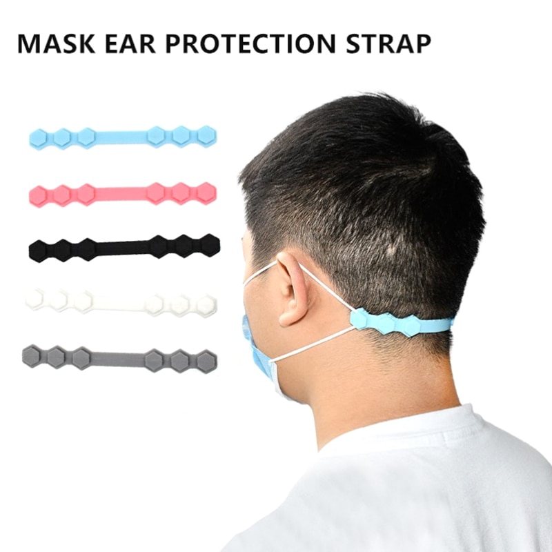 Adjustable Ear Protector Anti-slip Silicone Mask Ear Grips mascarillas Extension Hook Masks Buckle Holder attache masque Hook