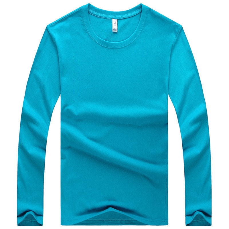 B1860-Summer new men's T-shirts solid color slim trend casual short-sleeved fashion