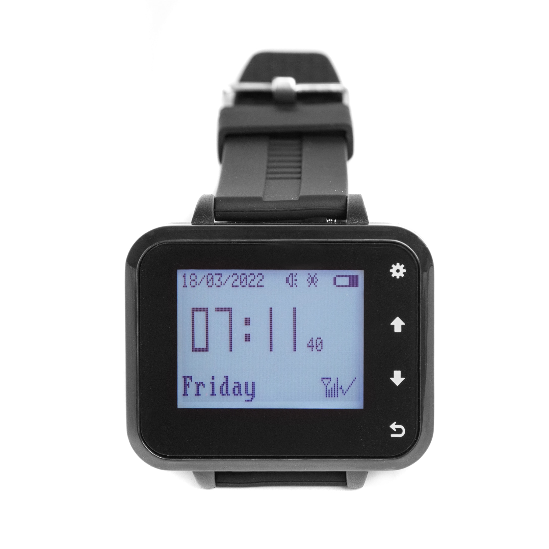 Ycall Wireless Wrist Watch Receiver Clock Hour Bracelet Restaurant Pager Waiter Calling System For Cafe Bar Hotel Club (1 Piece)