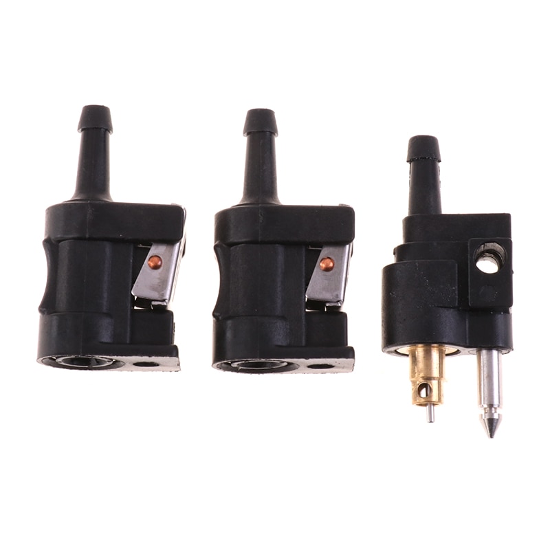 6mm Male & Female Fuel Line Hose Adapter Fitting Pipe Connector for Yamaha Outboard Motor Boat Accessories