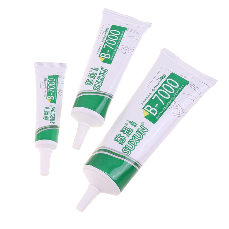 15/50/110ml Epoxy resin glue B-7000 phone screen repair stickers super glue sealant drilling artists DIY Tools
