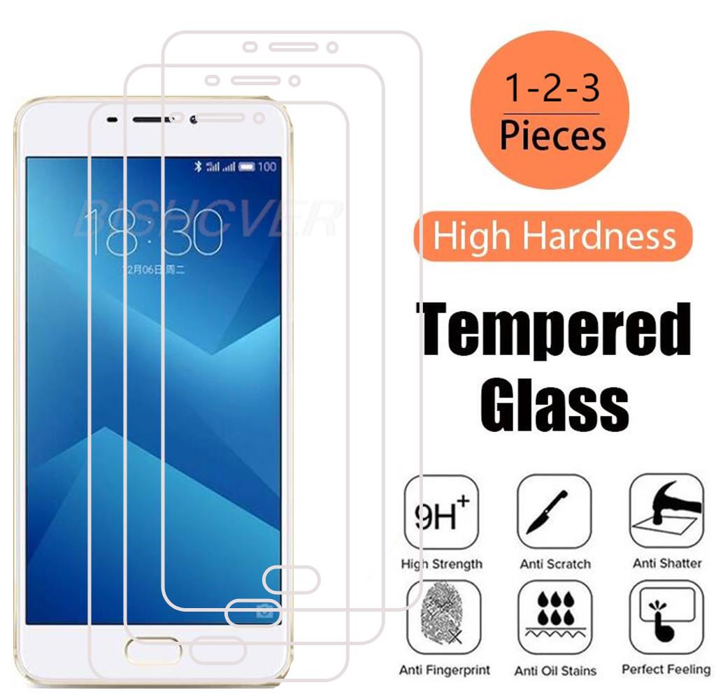 Tempered Glass For Meizu M5 M6 Note M3 mini M8 Lite Glas Screen Protector M3S M5S M5C M6S M6T Safety Protective Film Case