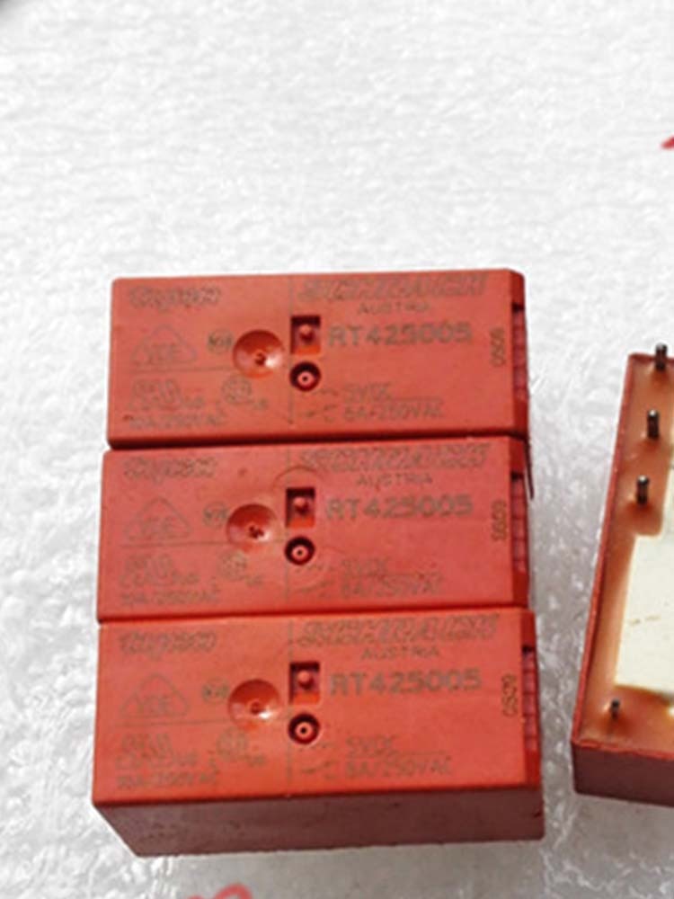 5 PCS 5V Relay RT425005 5VDC 8A