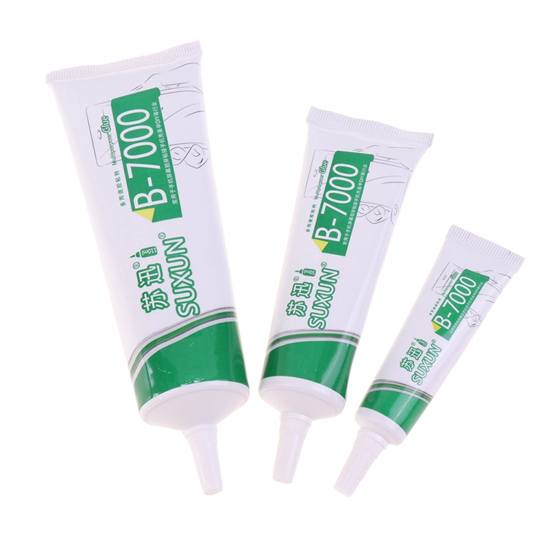 Epoxy resin glue B-7000 phone screen repair stickers super glue sealant drilling artists DIY Tools