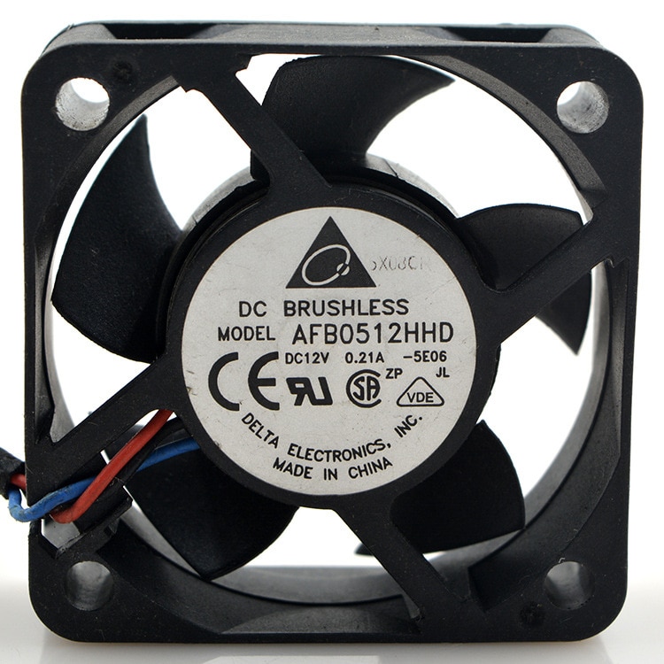 Delta Electronics AFB0512HHD 5E06 DC 12V 0.21A 50x50x20mm 3-Wire Server Cooling Fan