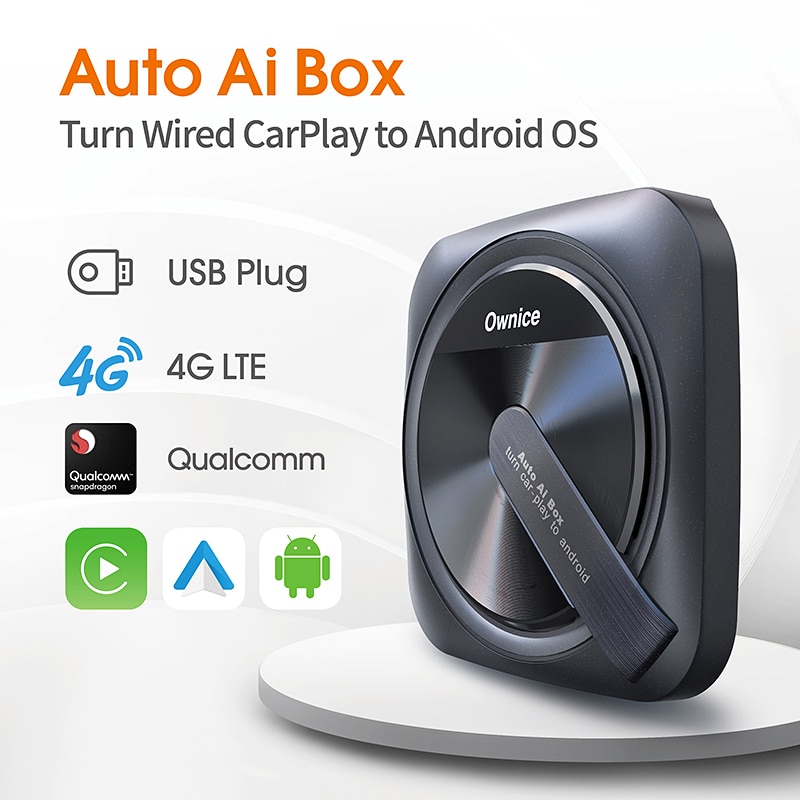 Ai box A0 android 11 carplay wireless adapter for apple mini spotify Mirror Link for MITSUBISHI i-MiEV Pajero Sport Mirage G4