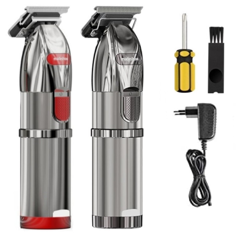 Professional Cordless Hair Clipper, Madeshow M6 Haircut Machine, Newest Hair Trimmer for Barbers, All Metal Haircutting Machine