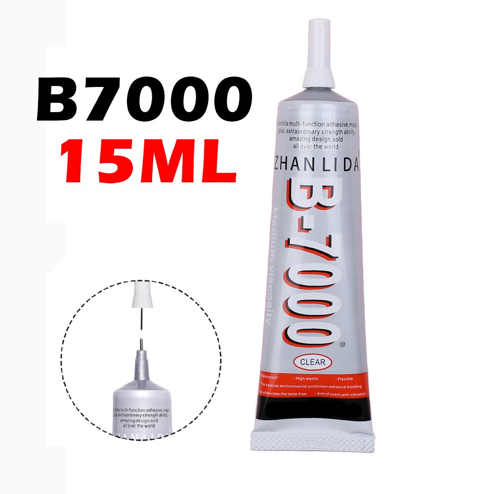 B7000 liquid Glue 15ml Strong Adhesive Upgrade Multi-function Diy Super Shell Rhinestone Waterproof Super Glue Universal Upgrade