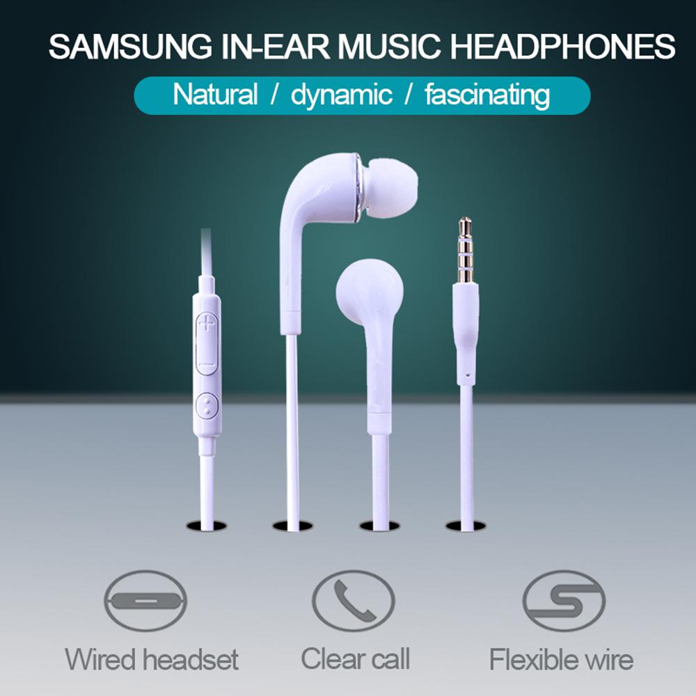 3.5mm Sport Gaming Head With Mic Headset Headset Wired Headset In-Ear Bass Earbuds For Samsung S4 Headset Android Mobile Phone