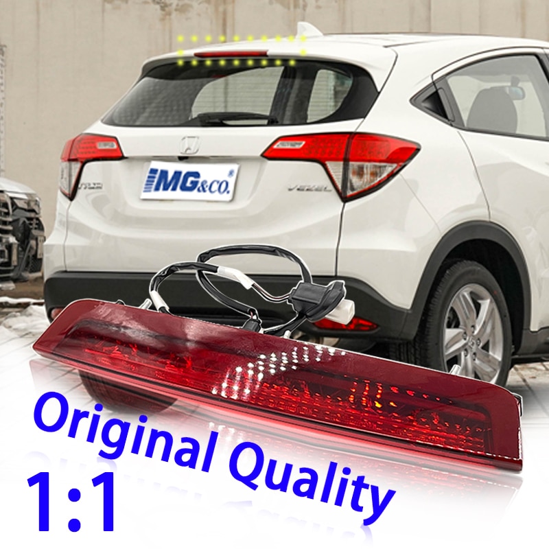 Car Rear Brake Led Lights Strip Signal Brake Light Bar Auto Running Warning Driving For Honda HR-V 2016-2022 Acura CDX 2016-