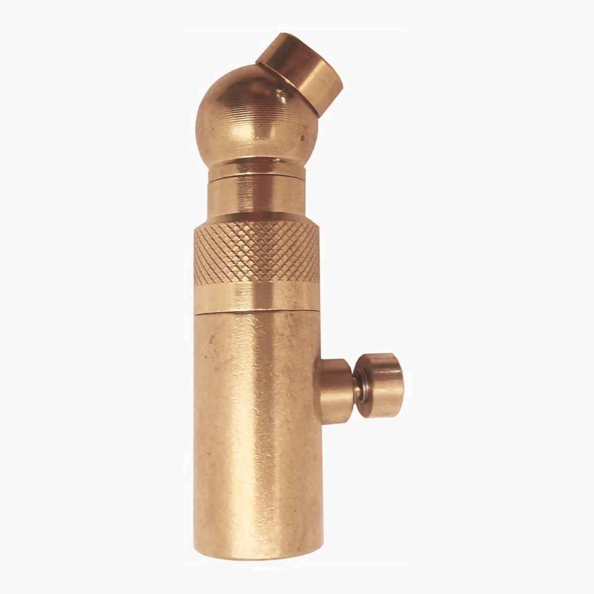 Tire Pressure Gauge Valve for Pressuge Gauge Meter Female Thread 360° Rotatable Red Copper Valve Car Accessories