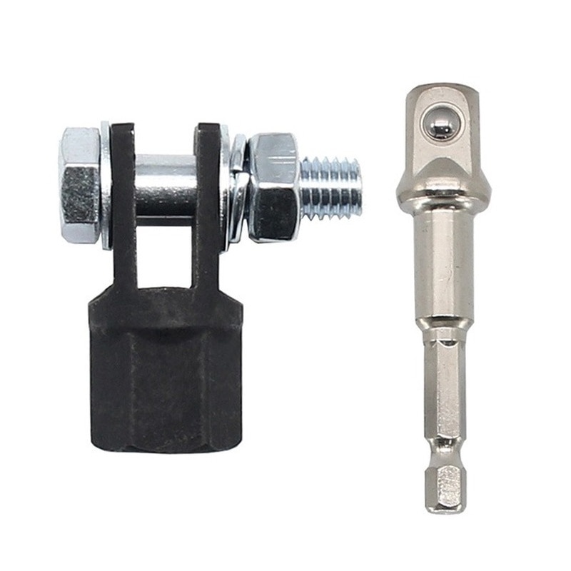 Scissor Jack Adaptor 1/2 Inch Chrome Vanadium Steel Socket Adapter for Use with 1/2 Inch Drive or Impact Wrench Tool Moto Parts