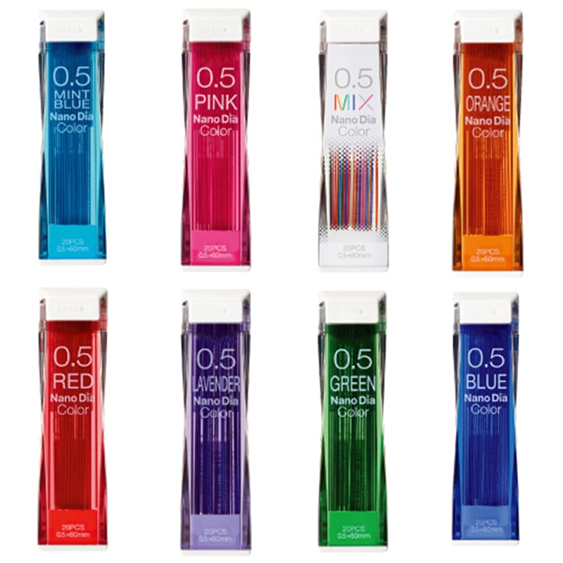 Hot Sale 0.5mm Colored Mechanical Pencil Special Leads Painting Mechanical Pencil Refills School Stationery Office Supplies