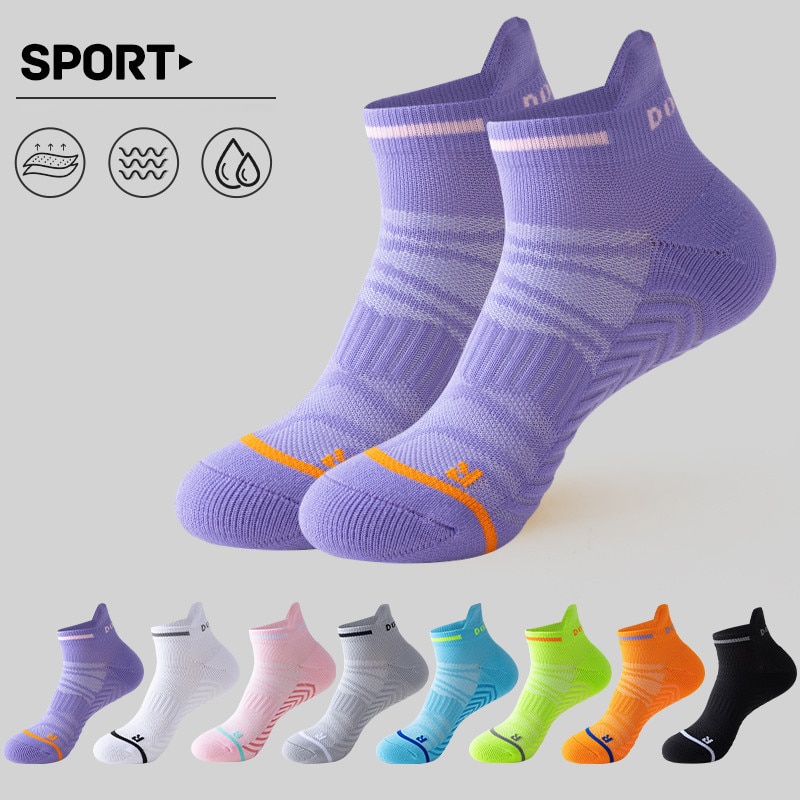 Professional Marathon Running Socks Men's and Women's Thick Towel Bottom Socks Quick-drying Sports Socks Basketball So
