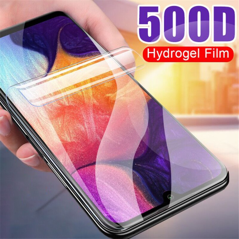 HD Protective Film On For Samsung Galaxy A10 A30 A50 A70 A10S A30S A50S A70S A20E Hydrogel Film For Samsung A20S A40S M10S M30S