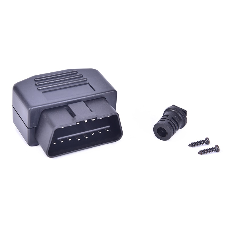 Universal OBD 16 Pin Male Cable Connector Plug Adapter Diagnostic Tool