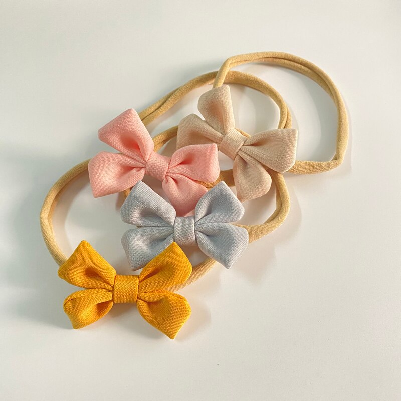 2.3In Bows Headband Baby Girl Hairbands Children Head Bands Elastics For Toddler Princess Hair Accessories Newborn Photo Vintage