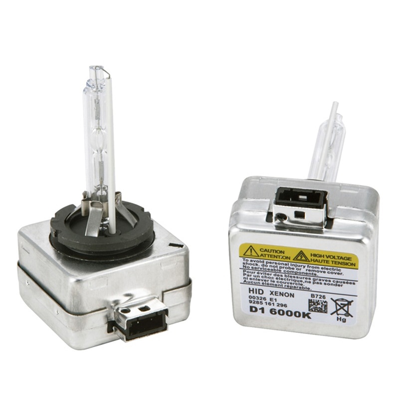 2PCS D1s Xenon Bulb Authentic Xenon Hid Headlight Bulb Xenon Replacement Bulb With Metal Stents Base
