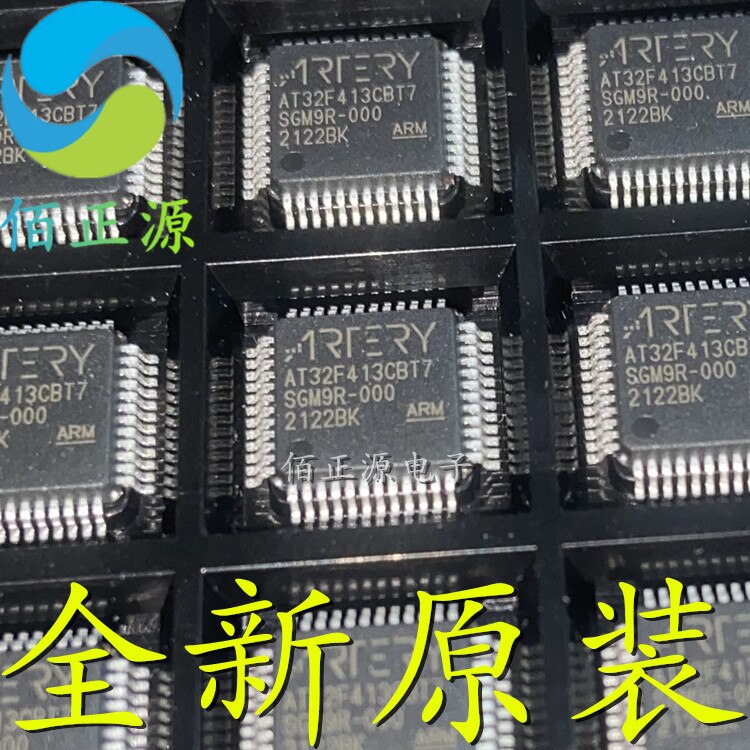 10pcs orginal new AT32F413CBT7 instead of STM32F103C8T6 microcontroller chip LQFP-48