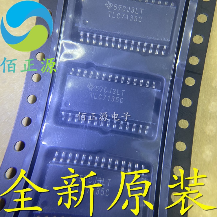 10pcs orginal new TLC7135CDWR TLC7135C Analog to Digital Converter SMD SOP-28