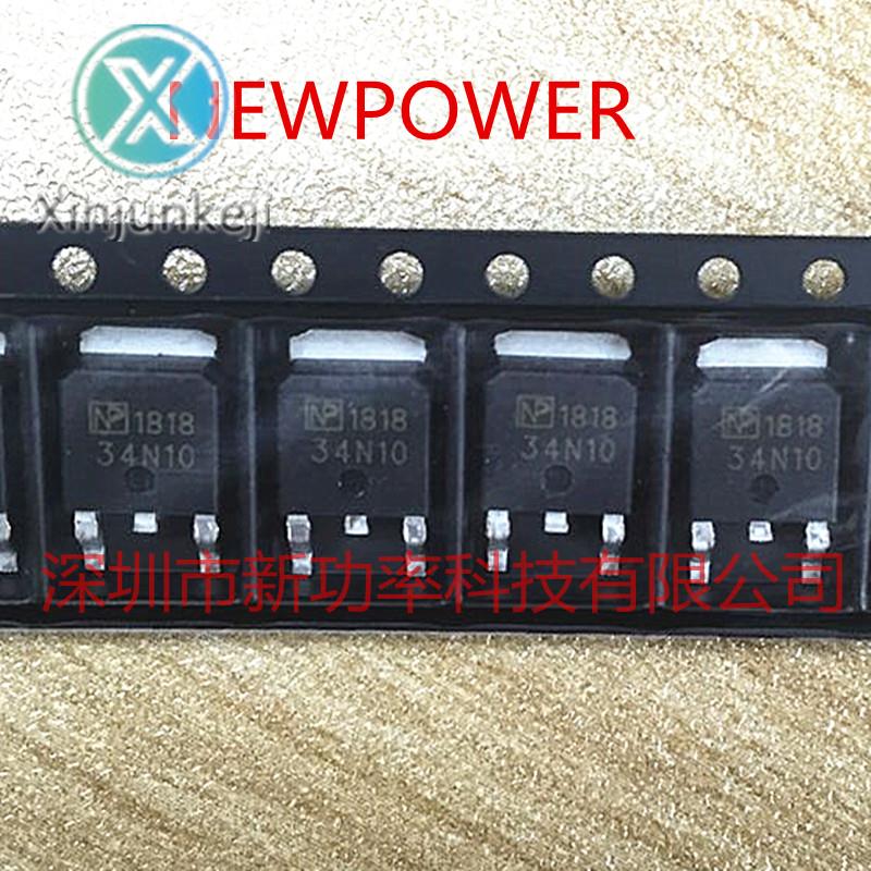 20pcs orginal new NPD34N10 TO-252 MOSFET-N 100V 34A NEWPOWER 34N10