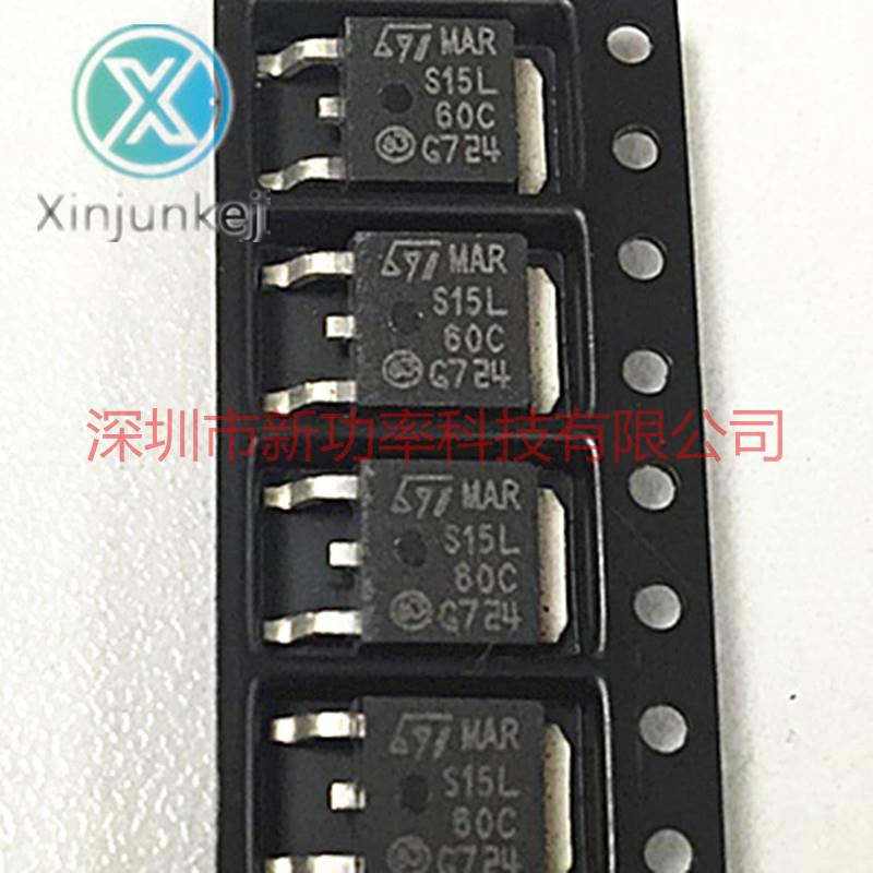20pcs orginal new STPS15L60CB Schottky Rectifier Diode 60V 15A TO-252 S15L60C